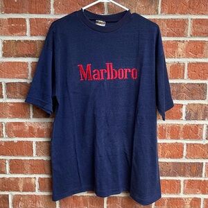 Vintage Marlboro Cigarette Embroidered Tshirt